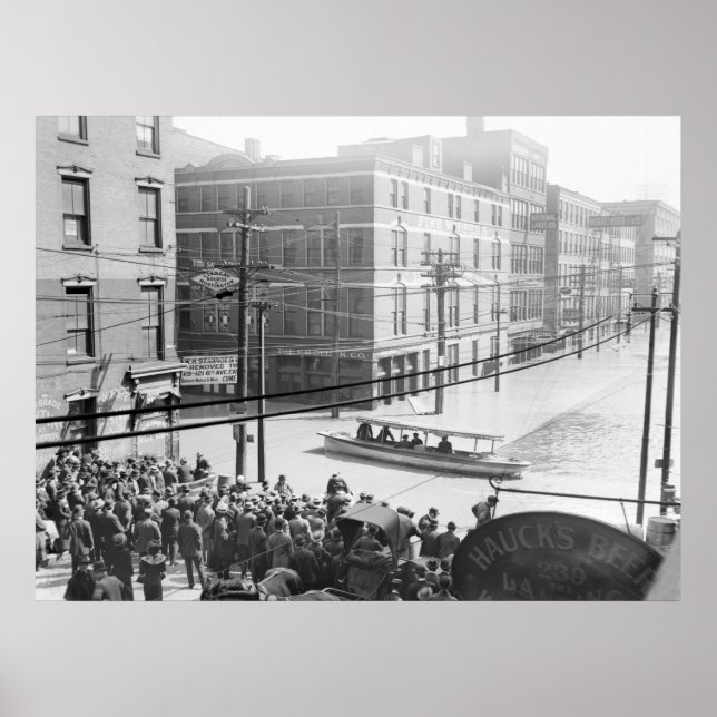 Cincinnati Flood: 1910 Poster (Framsidan)