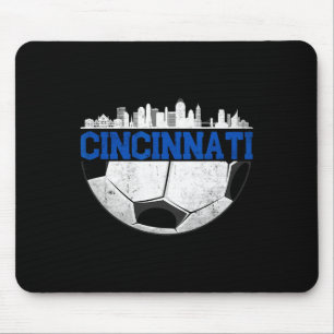 Cincinnati fotboll Distressed Cincy nati Musmatta