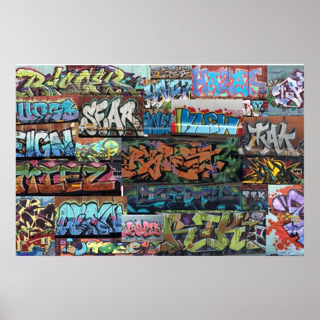 Cincinnati Graffiti Poster (Framsidan)