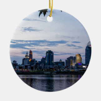 Cincinnati horisont julgransprydnad keramik
