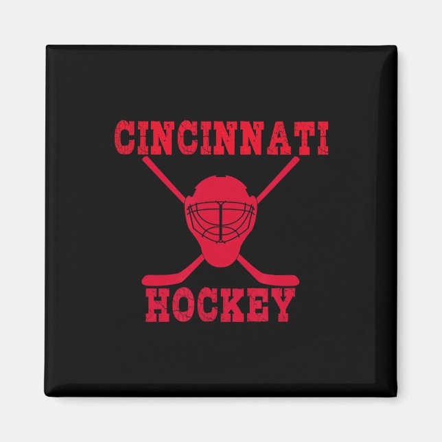 Cincinnati ishockey  magnet (Framsidan)
