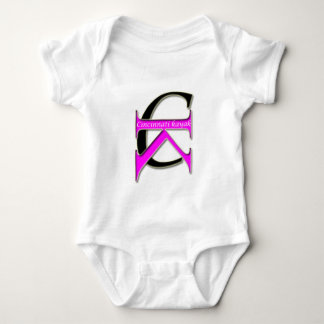 Cincinnati kajak - baby - rosa logotyp tröja