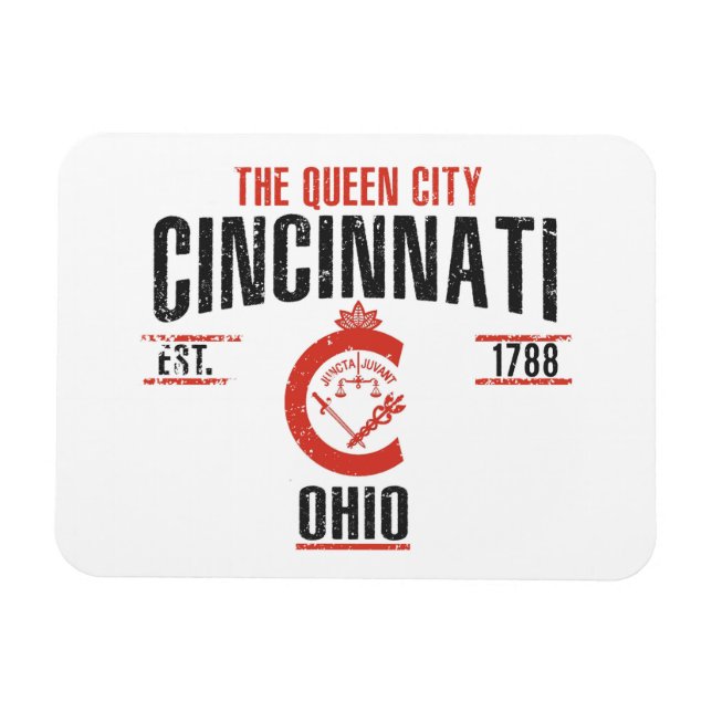Cincinnati Magnet (Horisontell)