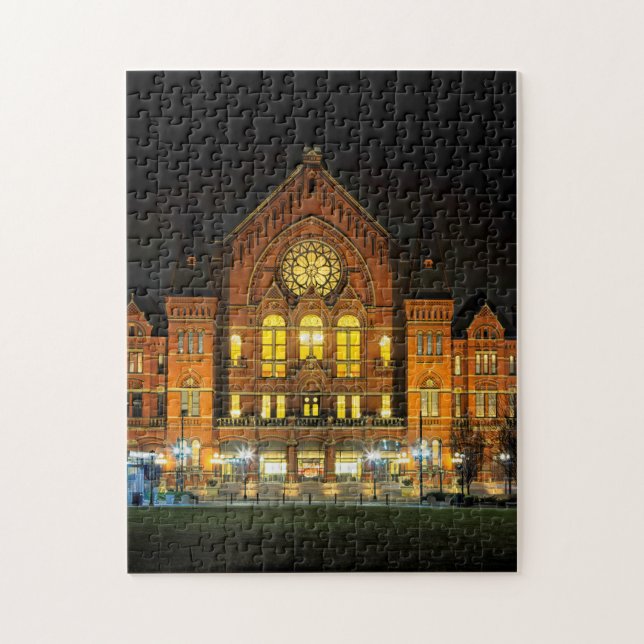 Cincinnati Music Hall Puzzle Pussel (Vertikal)