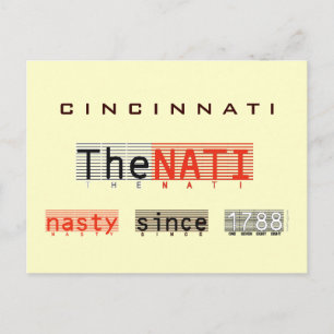 CINCINNATI Nasty sedan 1788 vykort
