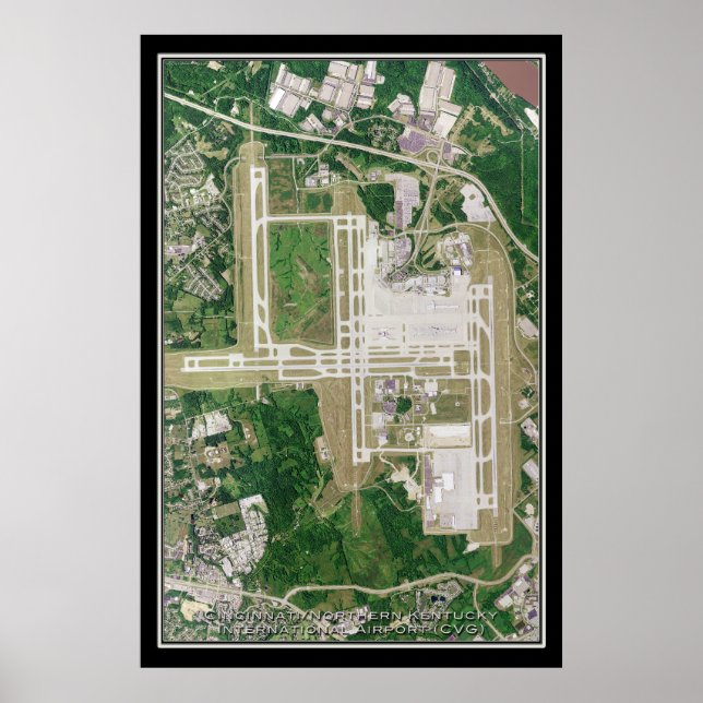 Cincinnati/Northern Kentucky Intl Airport Poster (Framsidan)