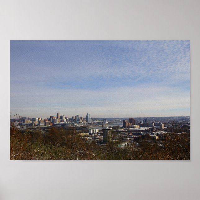 Cincinnati, OH och Northern Kentucky Poster (Framsidan)