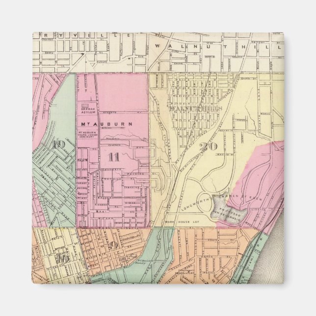 Cincinnati, Ohia Magnet (Framsidan)