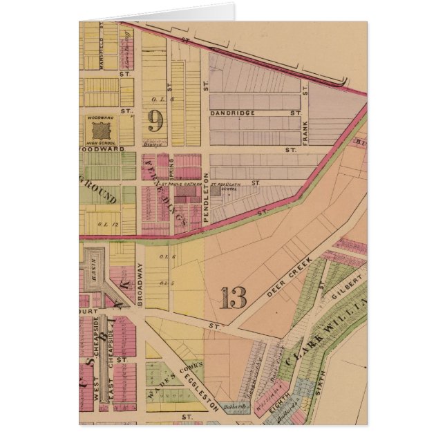 Cincinnati, Ohio 8 Hälsningskort (Framsidan)