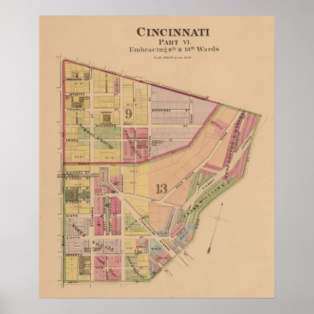 Cincinnati, Ohio 8 Poster (Framsidan)