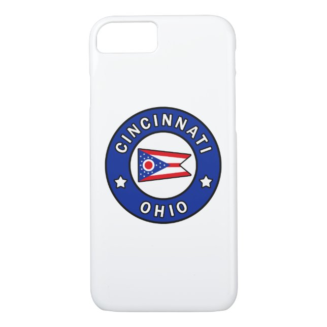 Cincinnati Ohio Case-Mate iPhone Skal (Baksida)