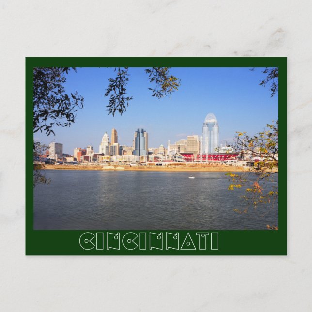 Cincinnati, Ohio, Drottningstaden Vykort (Framsida)