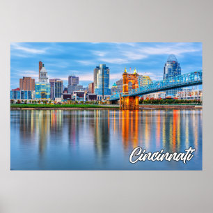 Cincinnati, Ohio, Förenade Stater Poster