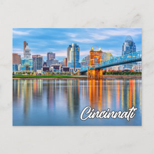 Cincinnati, Ohio, Förenade Stater Vykort