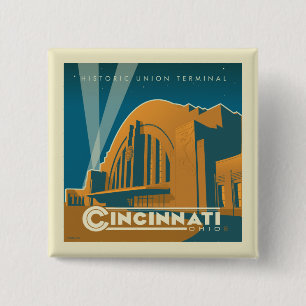 Cincinnati, Ohio Historik, unionsterminal Knapp