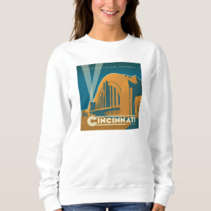 Cincinnati, Ohio Historik, unionsterminal T Shirt