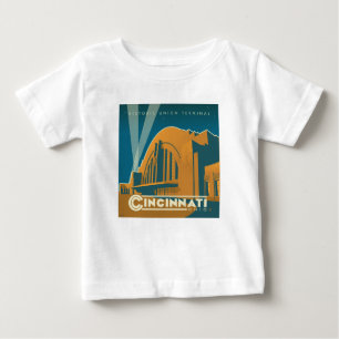 Cincinnati, Ohio   Historik, unionsterminal T Shirt