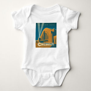 Cincinnati, Ohio   Historik, unionsterminal T Shirt