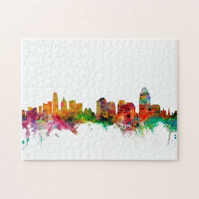 Cincinnati Ohio horisont Pussel (Horisontell)