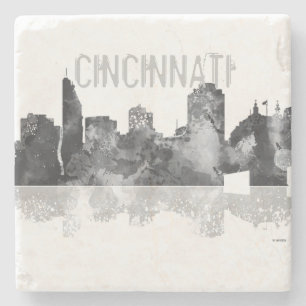 Cincinnati Ohio horisont Underlägg Sten