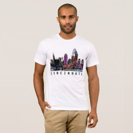 Cincinnati, Ohio i graffiti T-shirt