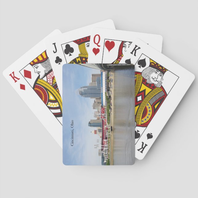 Cincinnati, Ohio-kort Casinokort (Baksidan)