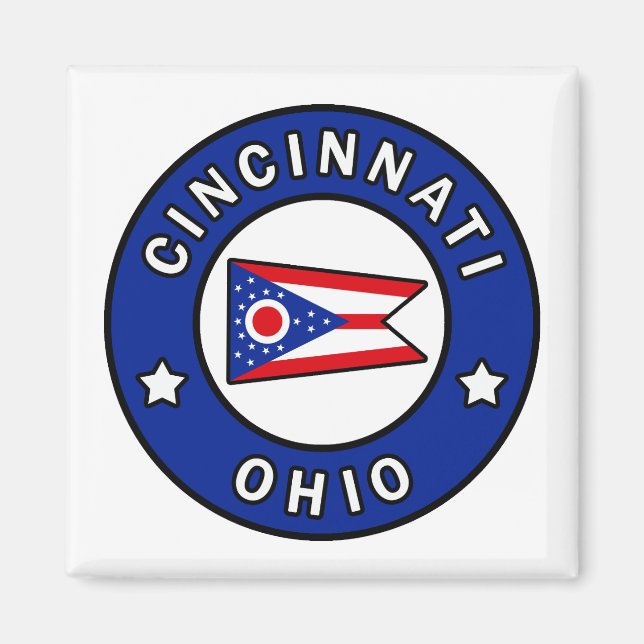 Cincinnati Ohio Magnet (Framsidan)