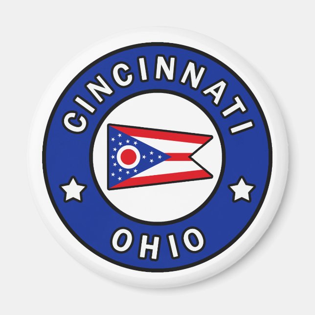 Cincinnati Ohio Magnet (Framsidan)