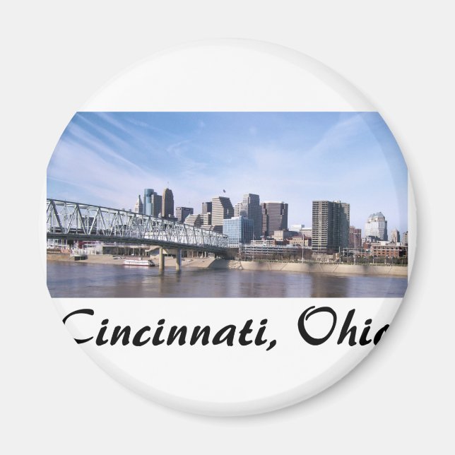 Cincinnati Ohio Magnet (Framsidan)