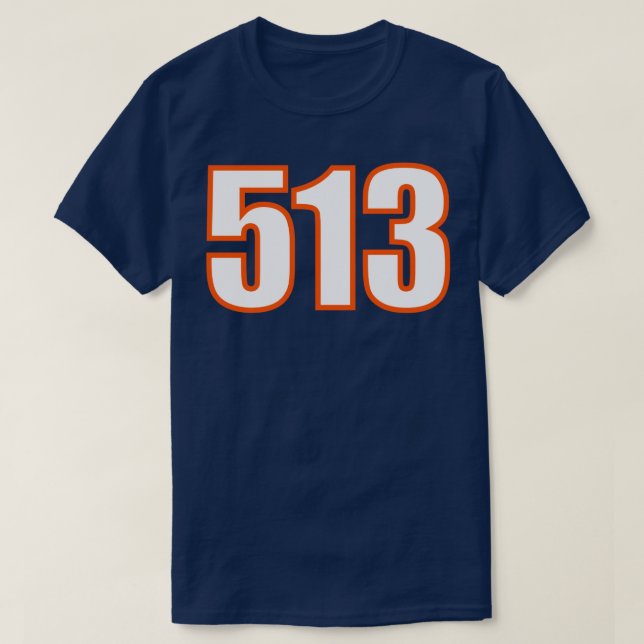 Cincinnati Ohio OH Area Code T Shirt (Design framsida)