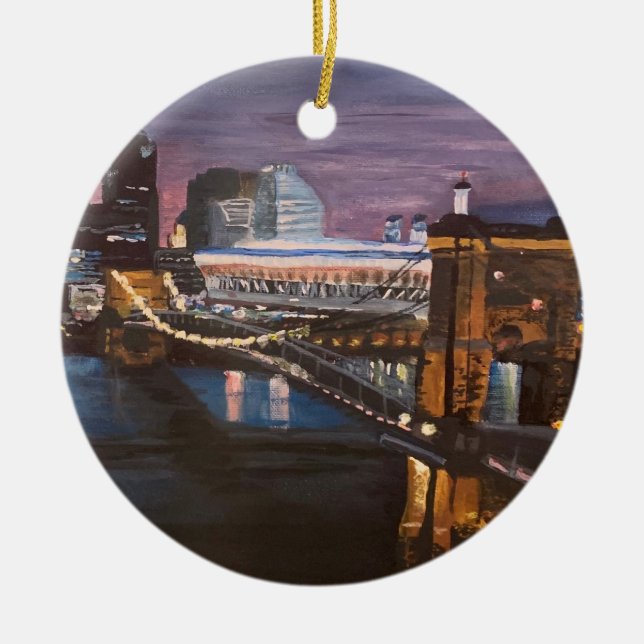 Cincinnati Ohio Ornament (Framsidan)