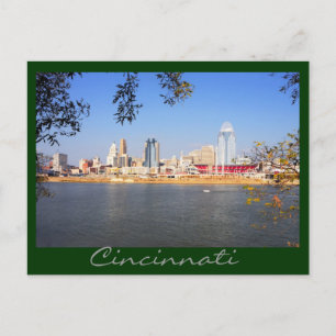 Cincinnati, Ohio, Queen City Vykort