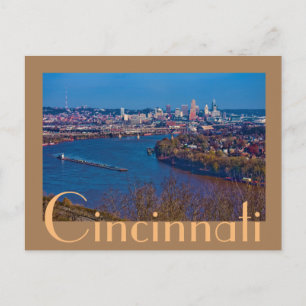 Cincinnati, Ohio, Queen City Vykort
