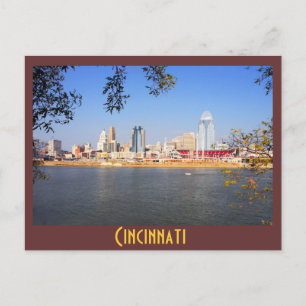 Cincinnati, Ohio, Queen City Vykort