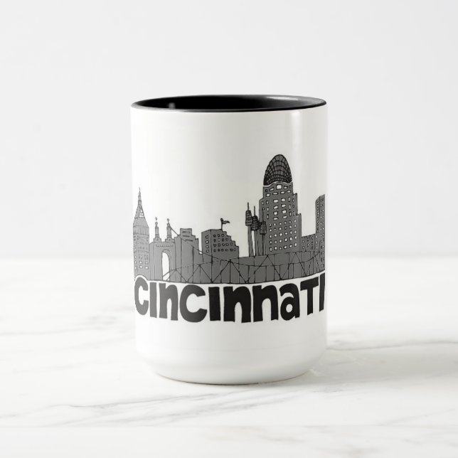 Cincinnati, Ohio Souvenir Mugg (Center)