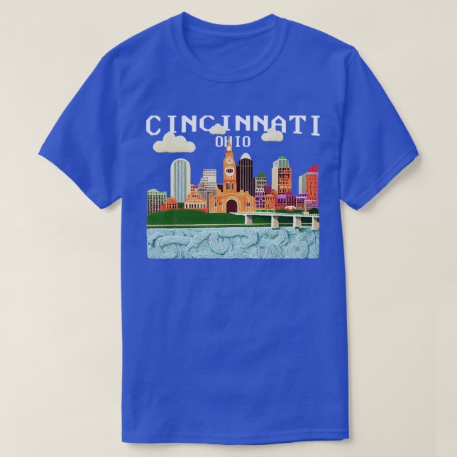 Cincinnati Ohio T Shirt (Design framsida)