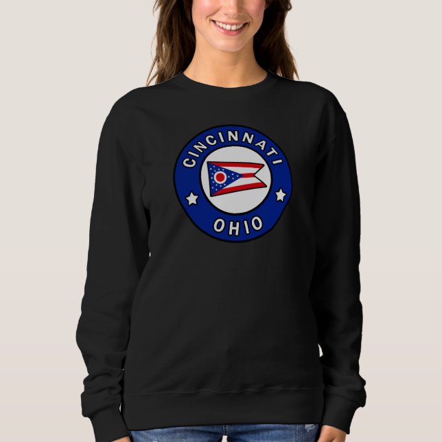 Cincinnati Ohio T Shirt (Framsida)