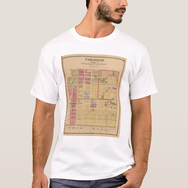 Cincinnati Ohio T-shirt (Framsida)