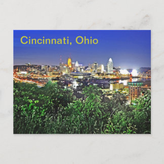 Cincinnati, Ohio, USA Vykort
