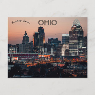 Cincinnati Ohio Vykort