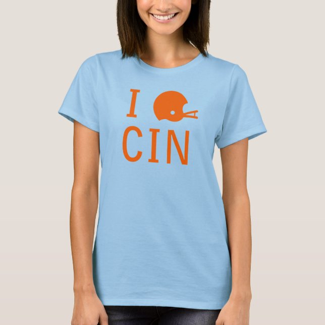 Cincinnati - orange t-shirt (Framsida)