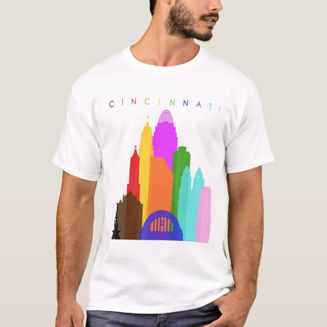 Cincinnati Pride T-Shirt (Framsida)