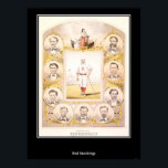 Cincinnati Red Stockings 1869 Poster<br><div class="desc">Baseball Cincinnati Red Stockings 1869 Poster</div>