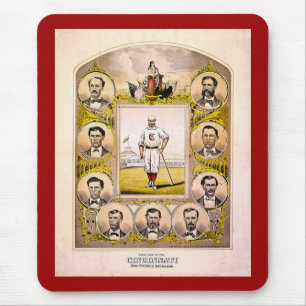 Cincinnati röda strumpor av 1869 musmatta