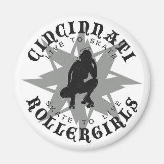 Cincinnati Rollertjejer Magnet