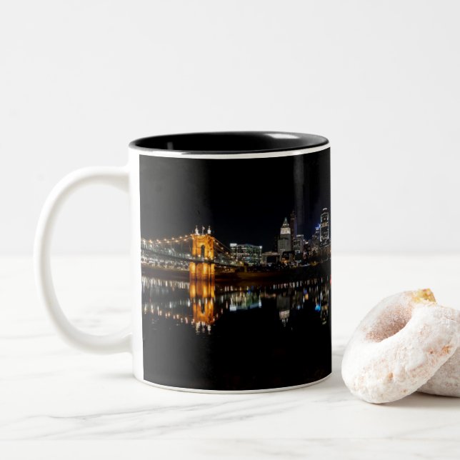 Cincinnati Skyline Mugg (Med munk)
