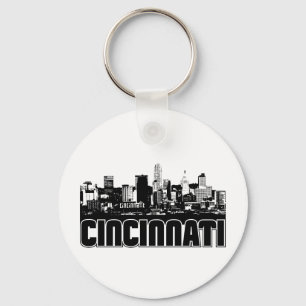 Cincinnati Skyline Nyckelring