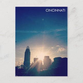 Cincinnati Skyline V1 Vykort