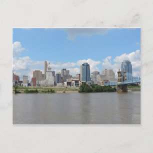 Cincinnati skyline vykort