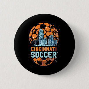 Cincinnati Soccer City Siluett Cool Cincy 513 Knapp